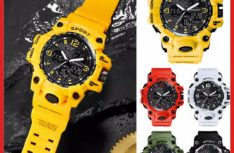 SMAEL Mens Waterproof Watch Sport Military Analog Quartz Digital Wrist Watches