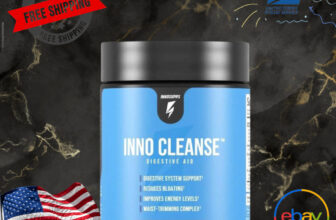 Inno Cleanse Complex | Digestive Aid, Bloating Relief & Energy Booster | Vegan,