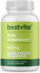 Artemisinin 100mg (120 Vegetarian Capsules)- No Stearates -No Flow Agents