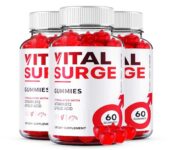 (3 Pack) Vital Surge Male Gummies, Vital Surge Testo Support Gummy (180 Gummies)