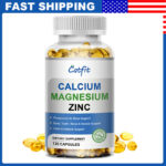 Calcium Magnesium Zinc with Vitamin D3 Strong For Bone Health Muscle Improvement