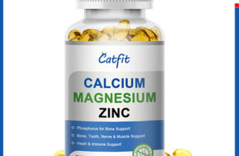 Calcium Magnesium Zinc with Vitamin D3 Strong For Bone Health Muscle Improvement