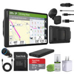 Garmin dezl OTR1020, Extra-Large, Easy-to-Read 10” GPS Truck Navigator Bundle