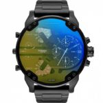 Diesel Mr. Daddy 2.0 Chronograph Black Multicolor Dial Quartz DZ7460 Men’s Watch