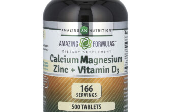 Amazing Formulas, Calcium Magnesium Zinc + Vitamin D3, 500 Tablets