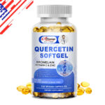 1000MG Quercetin with Bromelain & Zinc – Natural Immune Support Supplement 120pc