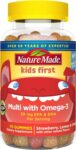 Nature Made Kids First Multivitamin Gummies with Omega-3 Vitamins Minerals 70 ct