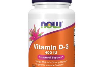 NOW FOODS Vitamin D-3 400 IU 180 Softgels