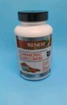 Renew Actives Turmeric Curcumin 120ct Exp:9/2025 New