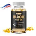 Black Seed Oil Capsules 1000mg 120 Softgels Support Immune System Glowing Skin