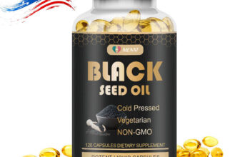 Black Seed Oil Capsules 1000mg 120 Softgels Support Immune System Glowing Skin