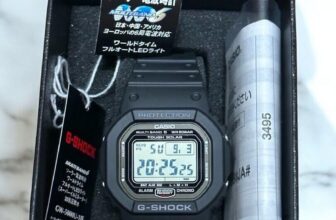 Casio G-Shock GW-5000U-1JF Black Men’s Wrist Watch Digital Solar Tough Outdoor