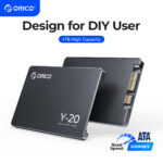 ORICO 2.5” SATA SSD 1TB 2TB 4TB High Capacity 2.5 Inch SATA3.0 Internal Solid State Hard Drive Design for DIY User