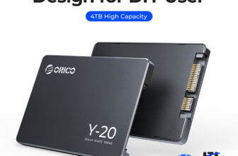 ORICO 2.5” SATA SSD 1TB 2TB 4TB High Capacity 2.5 Inch SATA3.0 Internal Solid State Hard Drive Design for DIY User