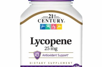 21st Century Lycopene 25mg Max Strength 60ct Tablets -Expiration Date 08-2025-