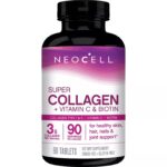 NeoCell Super Collagen + Vitamin C & Biotin, Supplement, for Hair, Skin, and Nai