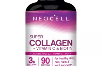 NeoCell Super Collagen + Vitamin C & Biotin, Supplement, for Hair, Skin, and Nai