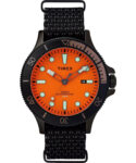 Timex Men’s Trend 43mm Quartz Orange Dial Watch TW2T30200VQ