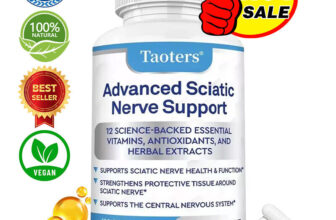 Advanced Sciatic Nerve Support Relief: Alpha Lipoic Acid Vitamin, Benfotiamine