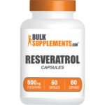 BulkSupplements Resveratrol 60, 500 mg Capsules – Anti-Aging Antioxidant