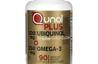 Plus Ubiquinol + Omega-3, 100 mg + 250 mg, 90 Softgels