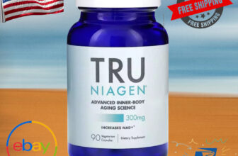 300mg NR – Anti-Aging & Cell Regeneration -TRU NIAGEN NAD+ Supplement – 90 Serv