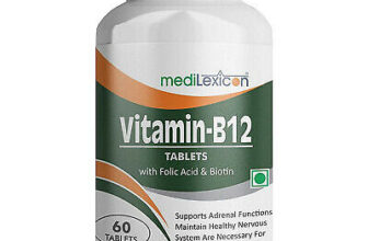 5 X Medilexicon Vitamin B12 Tablets (60tab) + Free Delivery