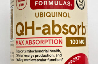 Jarrow Formulas Ubiquinol Qh-absorb – 120 gels – MAX ABSORPTION – 100mg 09/2025+