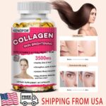 Collagen Complex with Vitamin C & Hyaluronic Acid, Skin Brightening 60 Capsules