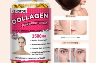 Collagen Complex with Vitamin C & Hyaluronic Acid, Skin Brightening 60 Capsules