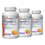 Vitamin C 1000mg – 30/60/120Capsules With Hesperidin,Zinc & Rutin Immune Support