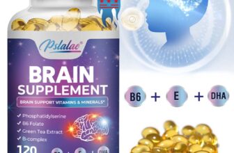 120pcs Brain Supplement – Nootropic Booster, Supports Brain, Memory and Clarity