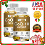 Nature Made CoQ10 200 mg 240 Softgels Heart Health Energy New Sealed Exp 10/2026