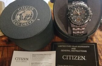 Men’s Citizen Eco-Drive Skyhawk Radio Controlled Watch ref. U600-S041341  WR 200