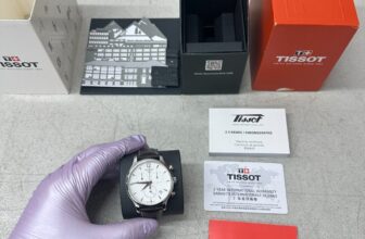 TISSOT Watch 42mm Tradition Silver Dial Leather T0636171603700 Men NWD