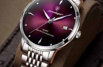 Men Watch Stainless Steel Waterproof Luminous Watches Mens Quartz Wristwatch