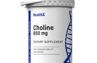 Choline 650 mg, 60 Vegetarian Capsules Pure NO FILLERS Supplement