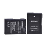 Batmax EN-EL14 EN-EL14A EL14 1200mAh Camera Battery for Nikon D3100 D3200 D3300 D3400 D5600 D5100 D5200 P7000 P7800