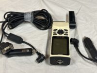 Garmin GPS 48 Works! Bundled w/ 2 Car power cables, 1 splits to DB9 connector