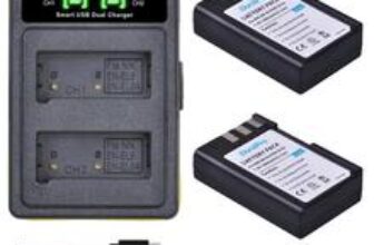 DuraPro 1800mAh EN-EL9 EN EL9 Battery+LED Charger With Type C and USB Port Replacement For Nikon D40 D40X D60 D3000 D5000 Camera