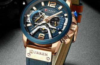 CURREN Casual Sport Watches for Men Top Brand Luxury Military Leather Wristwatch