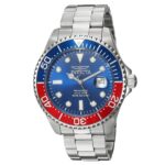 Invicta 22823 Men’s Pro Diver Blue Dial Steel Bracelet Dive Watch