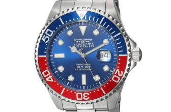 Invicta 22823 Men’s Pro Diver Blue Dial Steel Bracelet Dive Watch