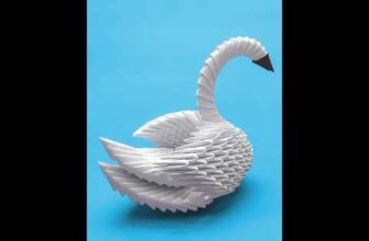 3D origami Beginner’s Swan #Shorts