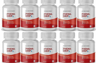 (Official) Phena-Drip Supplement from Enriched Vitamins -10 Bottles 600 Capsules