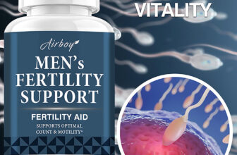 Men’s Fertility Support-Support Optimal Sperm Count, Men Prenatal Conception Aid