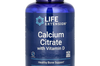 Calcium Citrate with Vitamin D, 200 Capsules