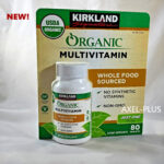 Kirkland Signature USDA Organic Multivitamin, 80  Tablets