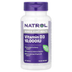 Vitamin D3,  Bone & Joint Health, 10,000 IU, 60 Tablets