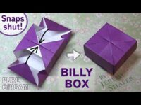 Origami Billy Box – It Snaps Shut!